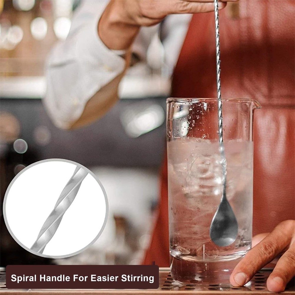 Measuring Jigger & Mixing Spoon Set Cocktail Jigger For Bartendingbell Jigger Wi