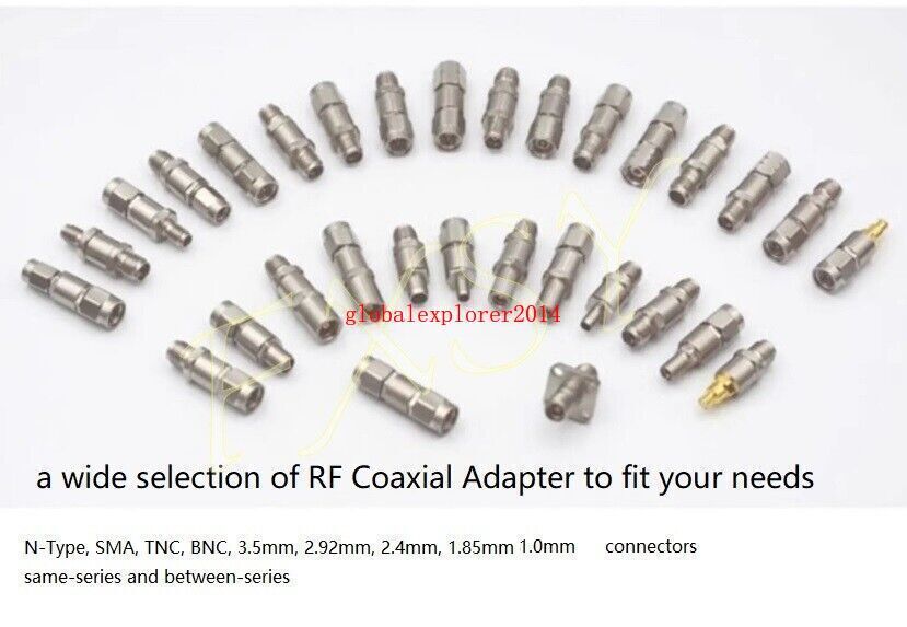 NMD 1.85mm/F to 1.85mm/M Precision RF Adapter for Network Analyzer MW Connector