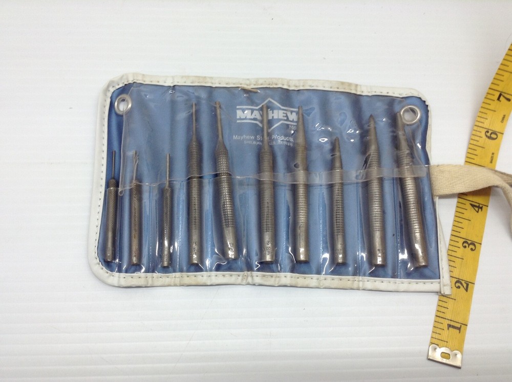 Mayhew 756K 10 Piece Assorted Punch Kit