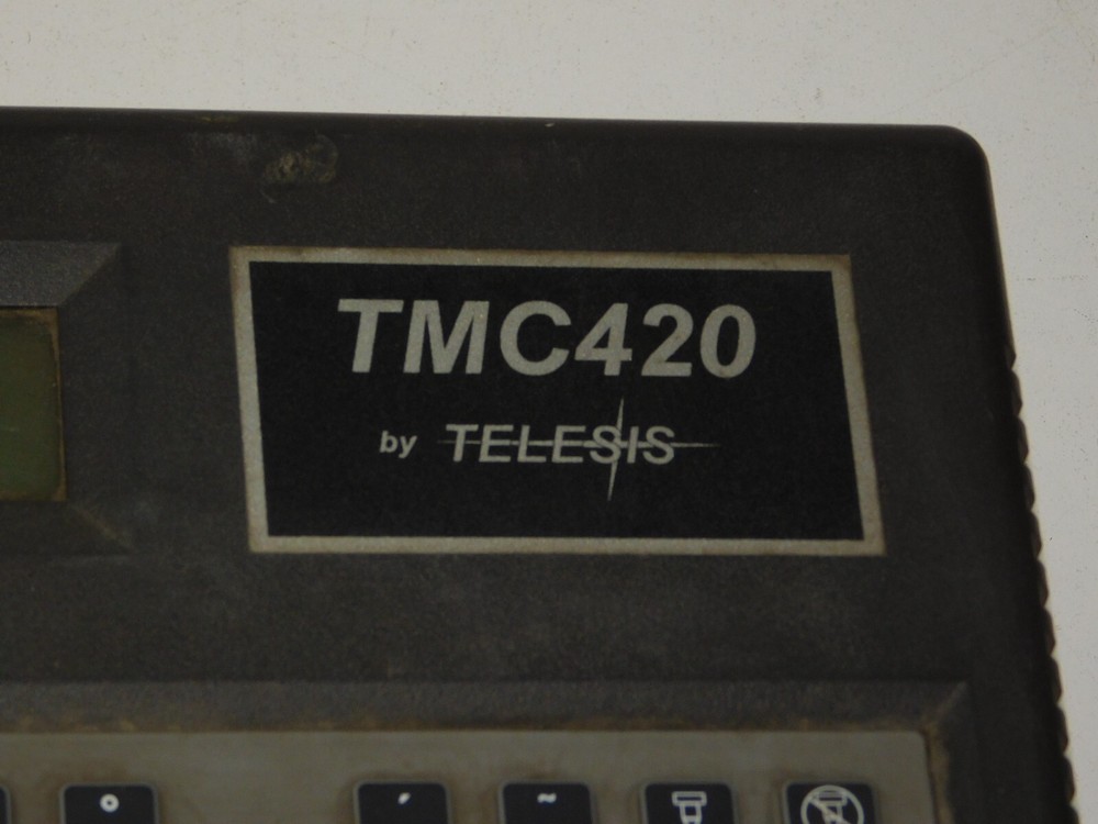 Telesis TMC420 Controller LCD Display Keyboard Pinstamp Marking System Terminal