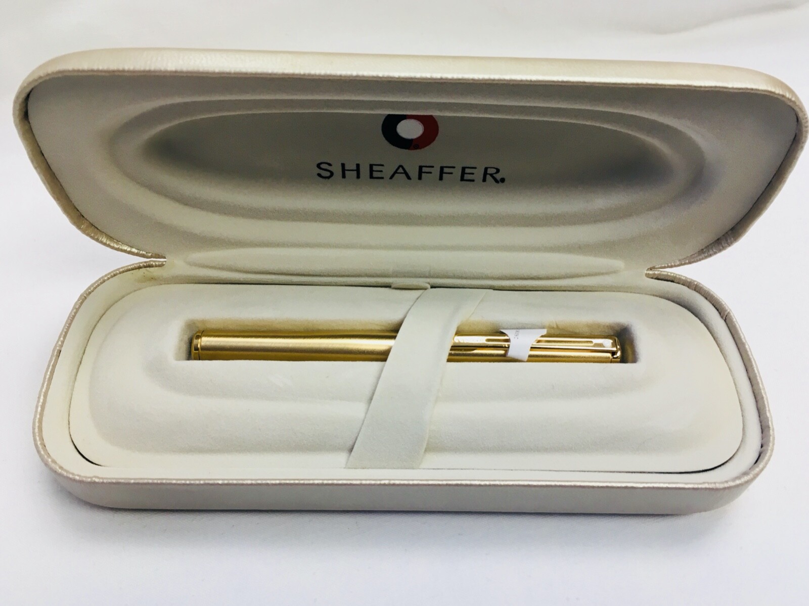 Sheaffer Agio COMPACT Brushed 22K Gold Plate "M Nib" Fountain Pen