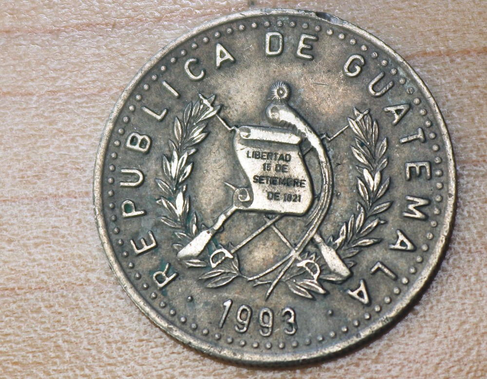 1993 Guatemala 10 Centavos
