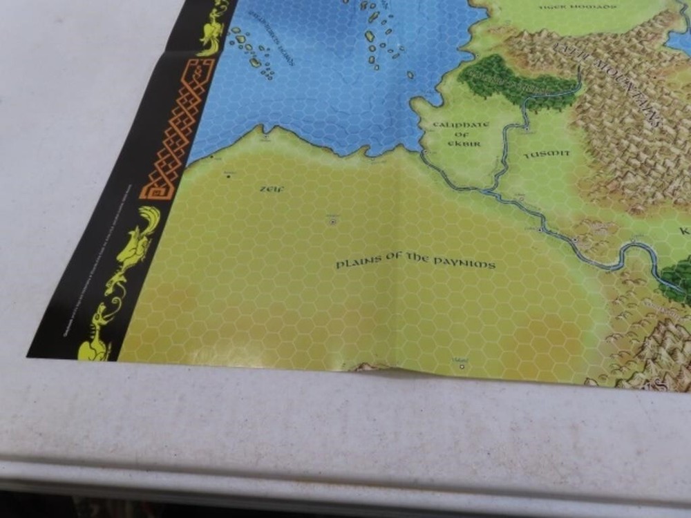 Greyhawk Poster Map (Upper Left) - D&D