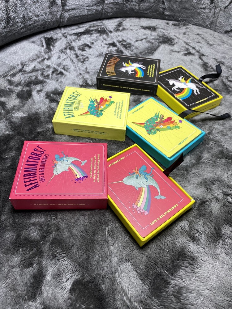 Affirmators! 3 Pack Bundle Set (Love & Relationships, Creativity….)