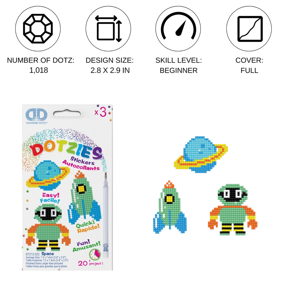 Diamond Dotz SPACE Diamond Painting Kit