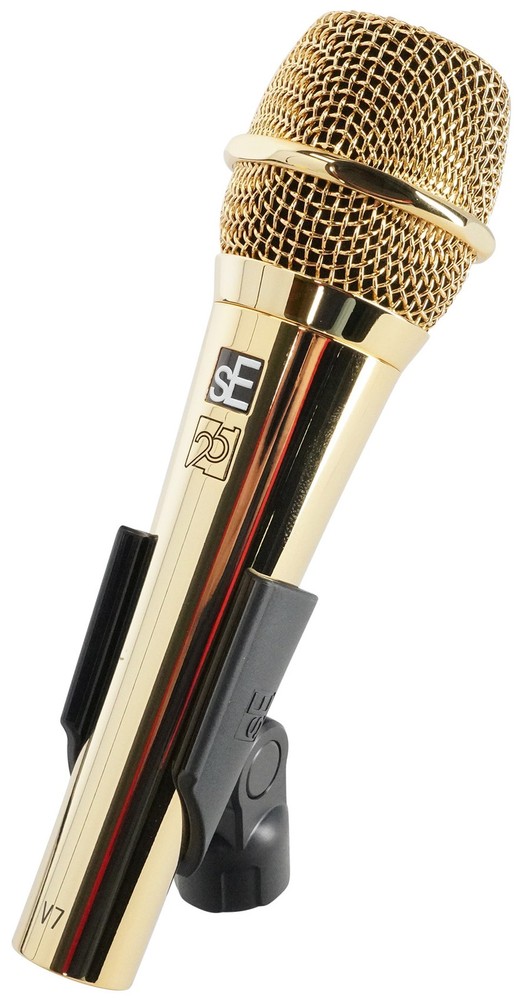 Se Electronics V7 G-25AE Gold 25th Anniversary Dynamic Microphone Handheld Mic