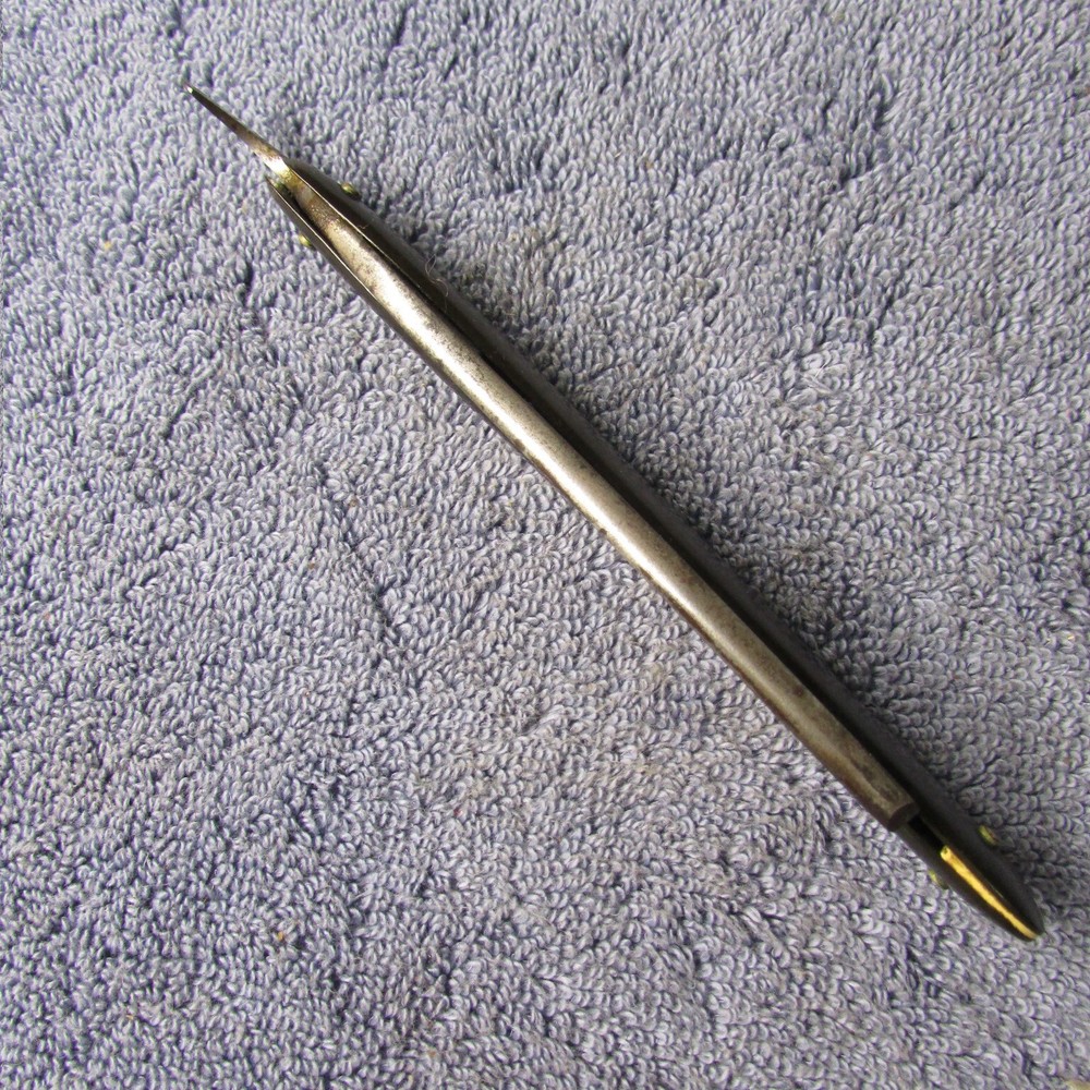 Straight Razor: Sterling Razor / Hollow Ground Blade Etch