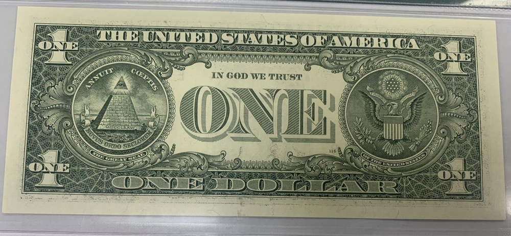 2003A Federal Reserve Misalignment Error ~ PMG 67 EPQ Superb Gem Unc E47119261B