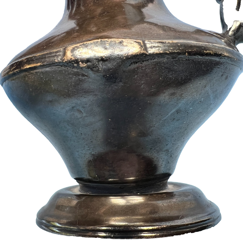 VTG 16oz Smith Silver Co Pitcher Silver Soldered 8"