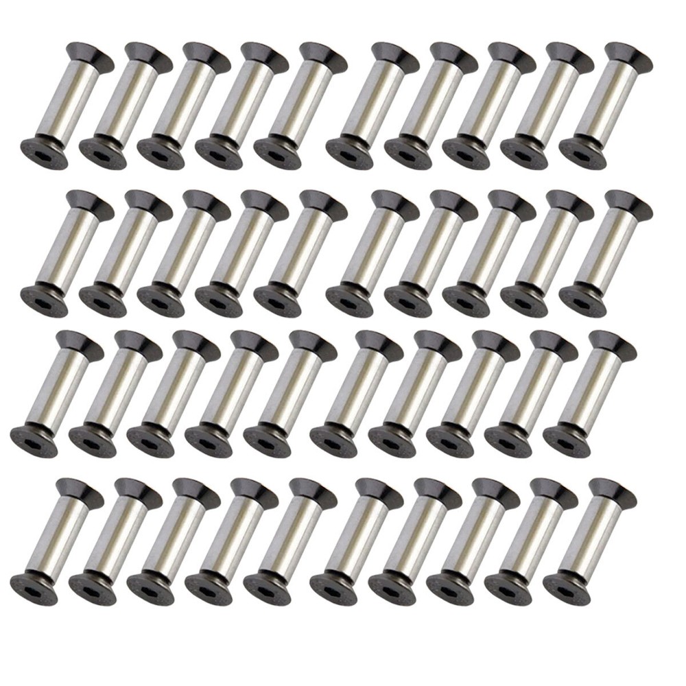 Knife Handle Bolt Rivets Scale Screw Fastener Nut Flat Hex Head Knives USA