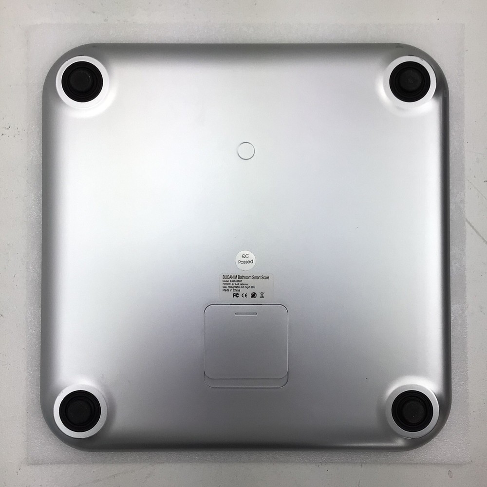 Bucanim Digital Bathroom Scale Model B-BA525BT NEW OPEN BOX