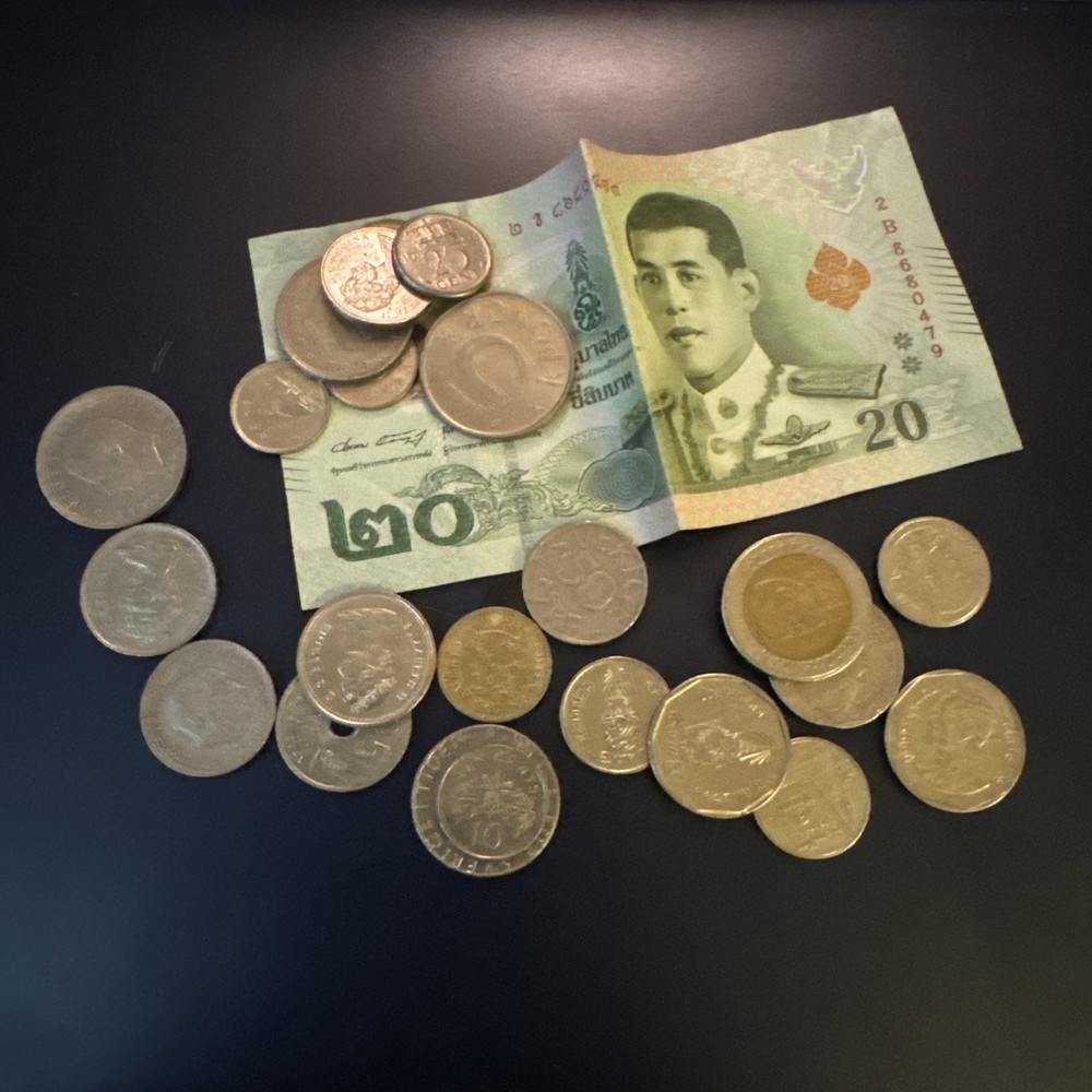 Foreign Coins, Spain, Denmark, Thailand, etc.