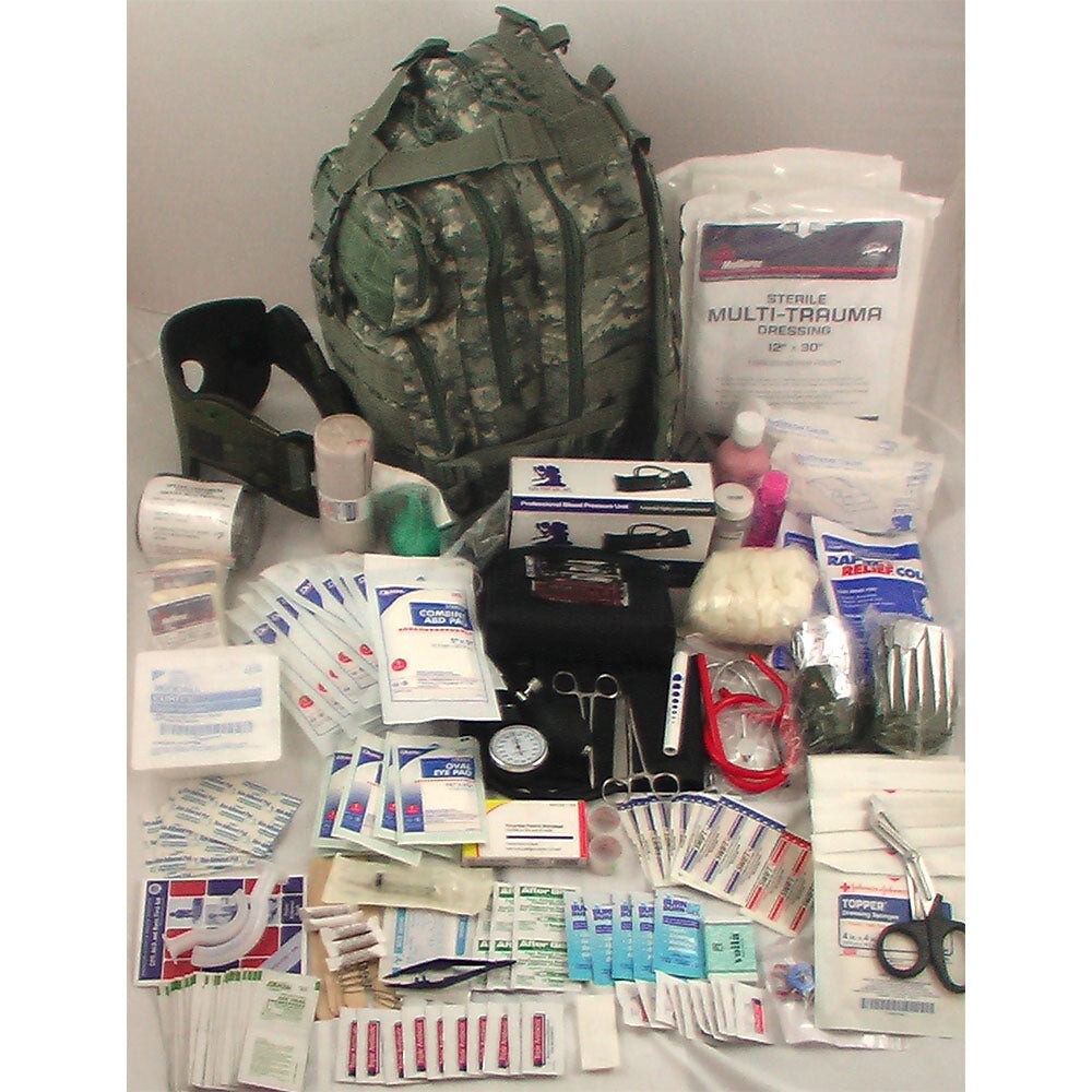 Elite First Aid Tactical Trauma Kit #3 with Suture Kit