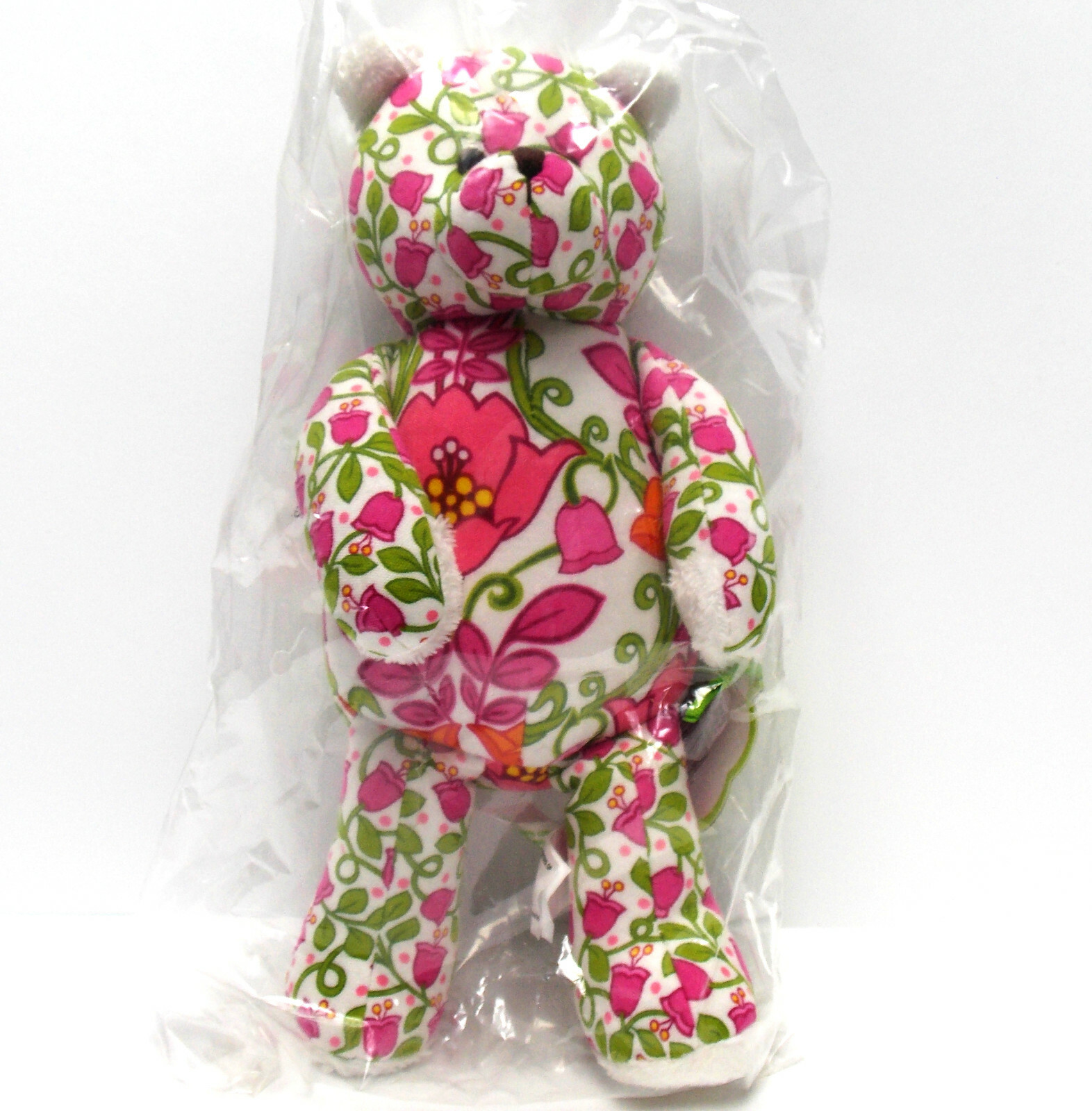 Vera Bradley Bear LILLI BELL Stuffed Animal Baby Teddy Bear New with Tags