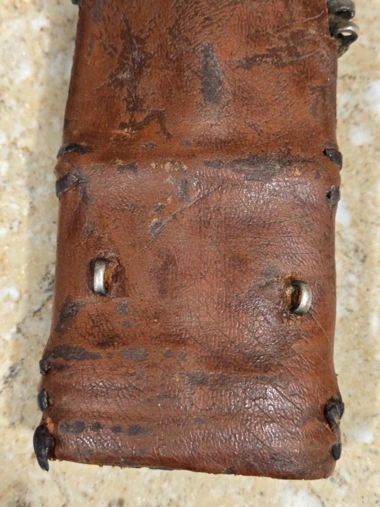 Antique Arab Middle Eastern Silver Jambiya Dagger, ca. 1880