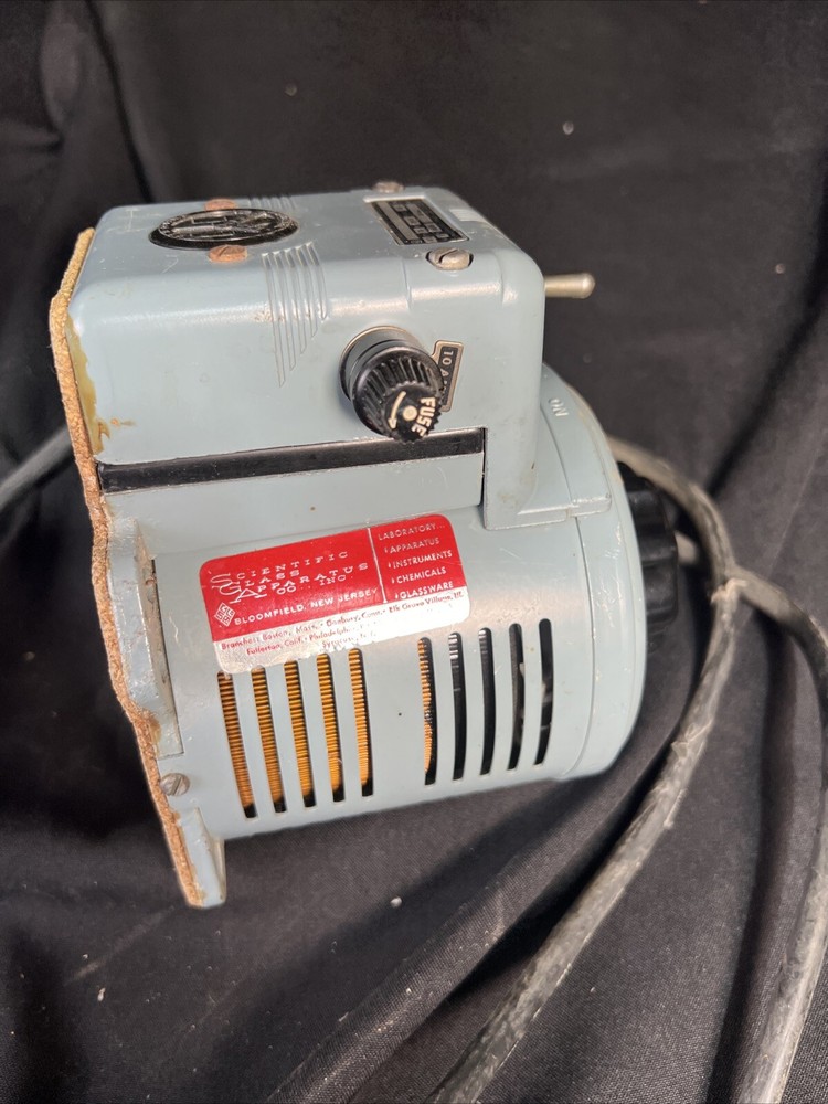 POWERSTAT VARIABLE AUTOTRANSFORMER 3PN116B Untested And In Nice Shape