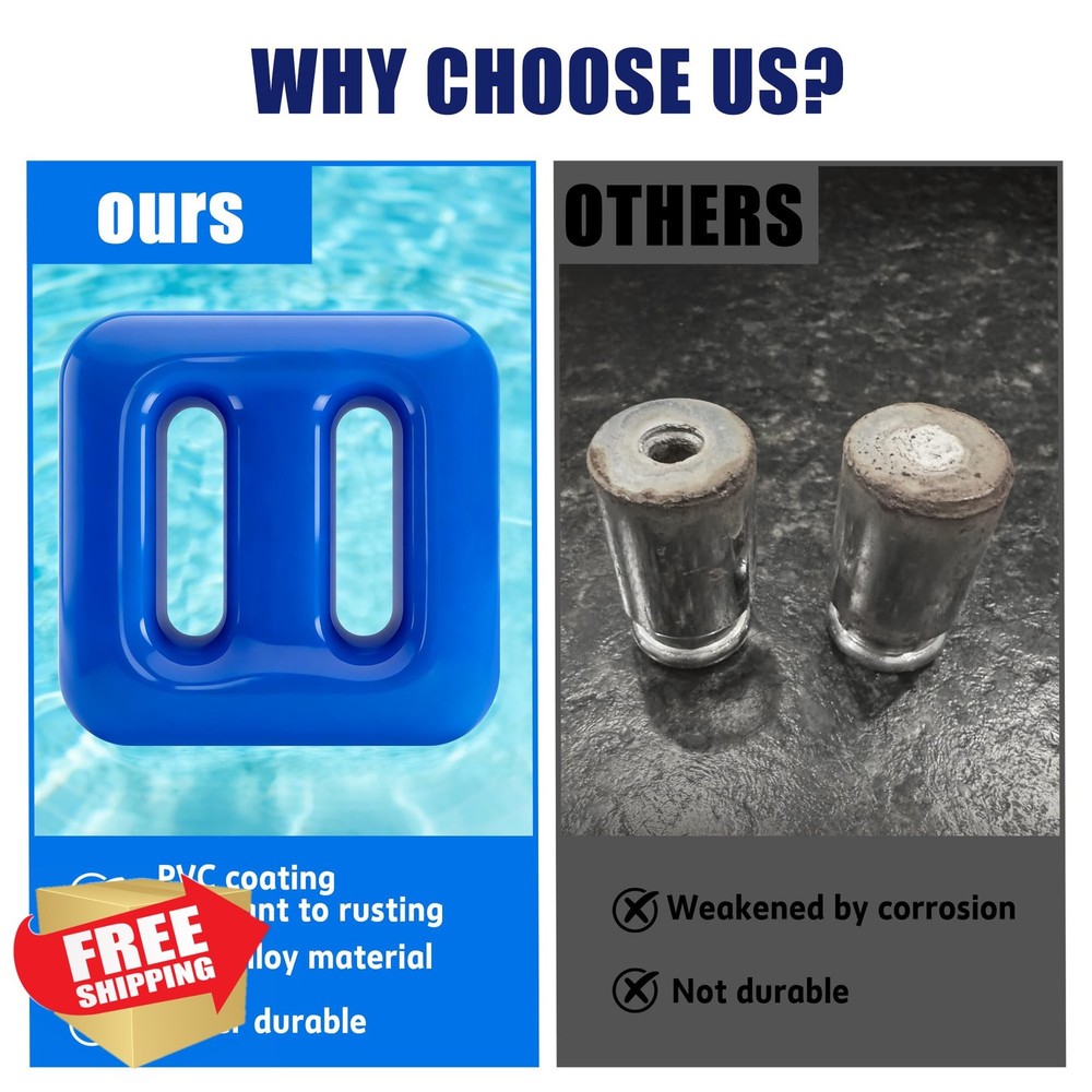 Pool Float Anchor Replacement Set 4 Pack 150g Floating Weight