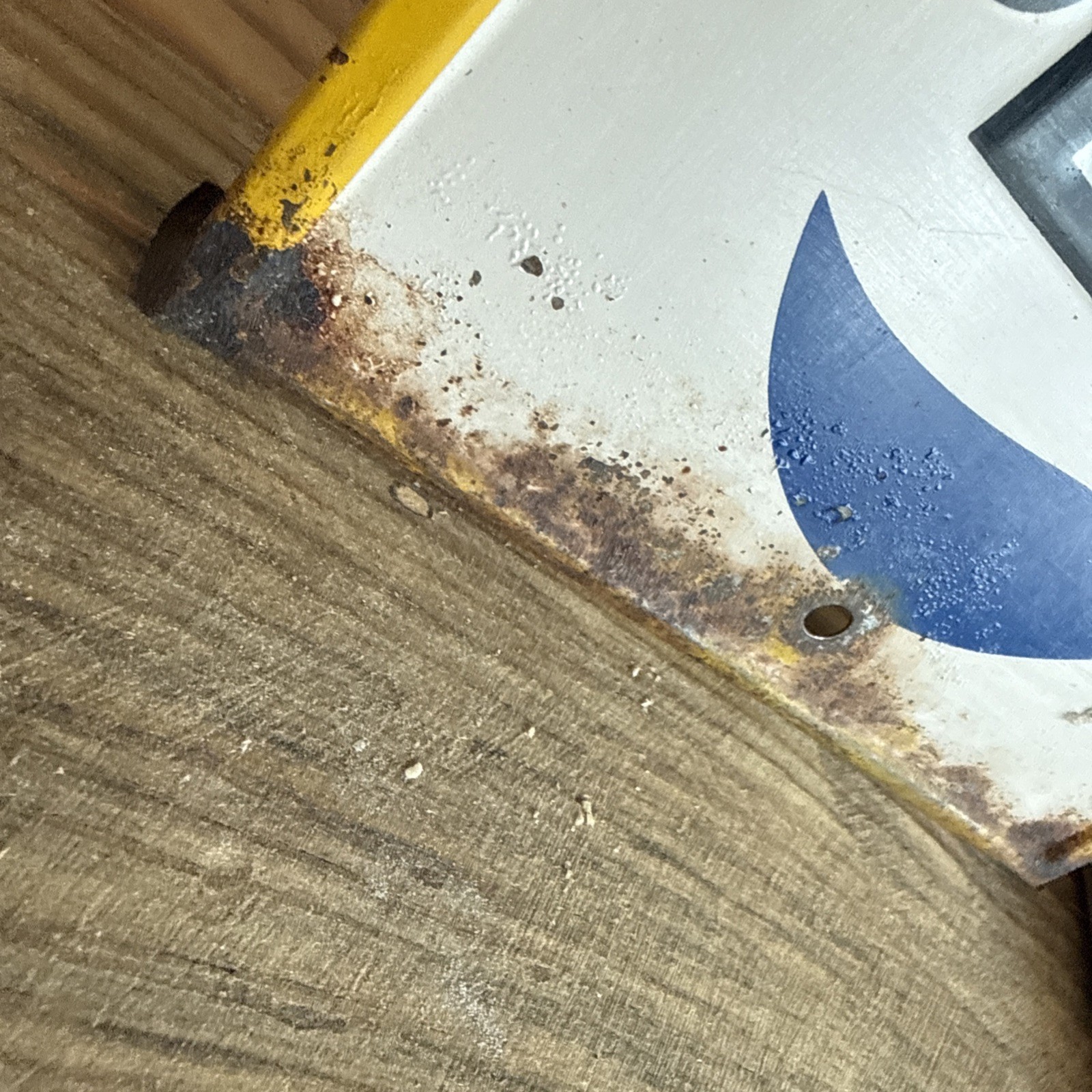 Vintage "Say Pepsi Please" 28" Tall Wall Thermometer Yellow