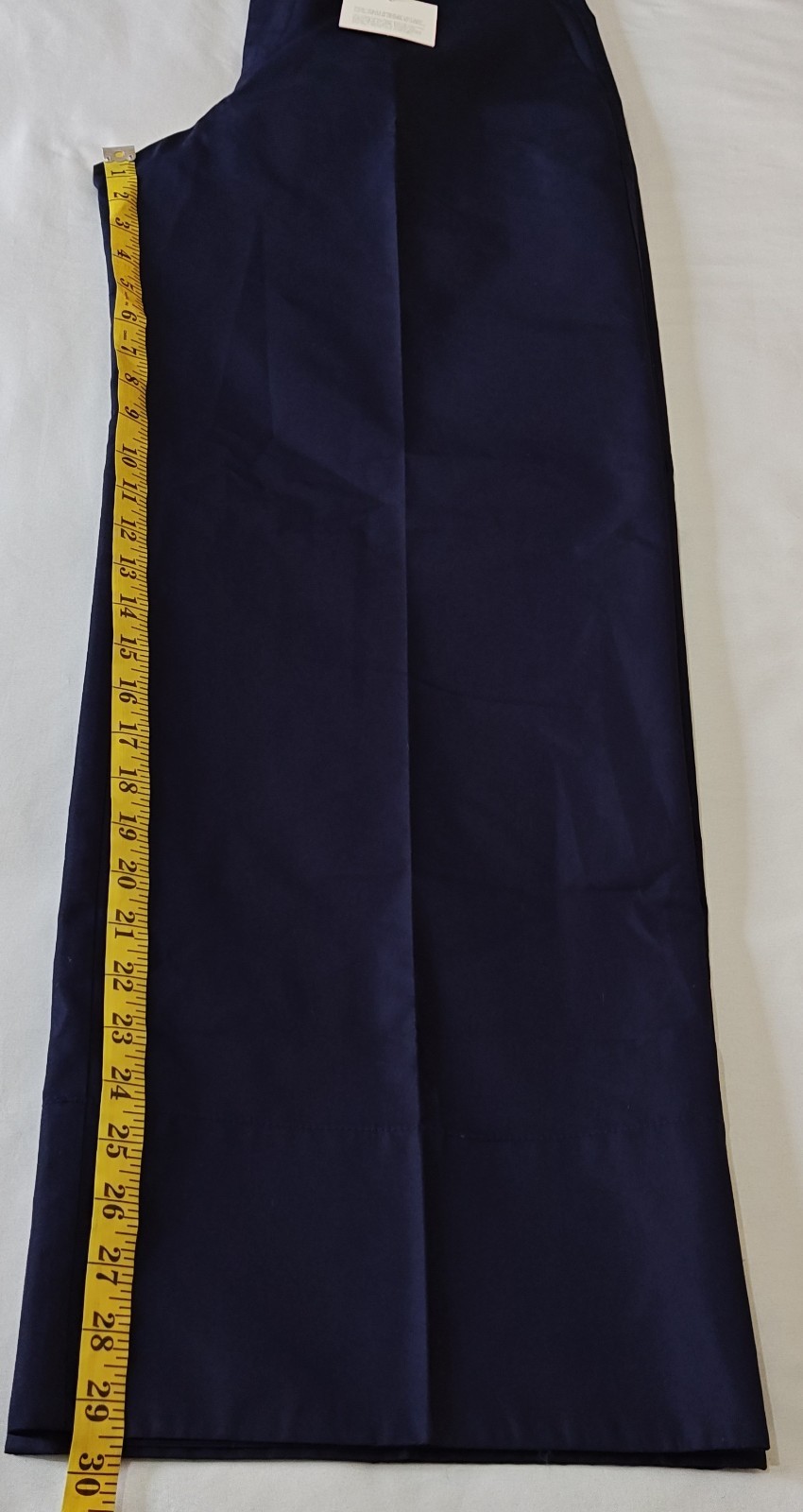 GAP x Sandy Liang Mid Rise Bow-Back Navy Blue Khakis, LTD ED - Women’s Size 10