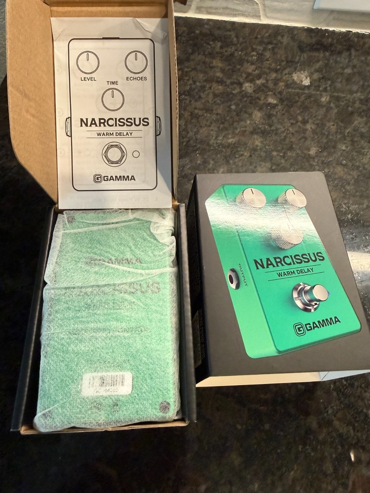 GAMMA Narcissus Warm Delay Effects Pedal