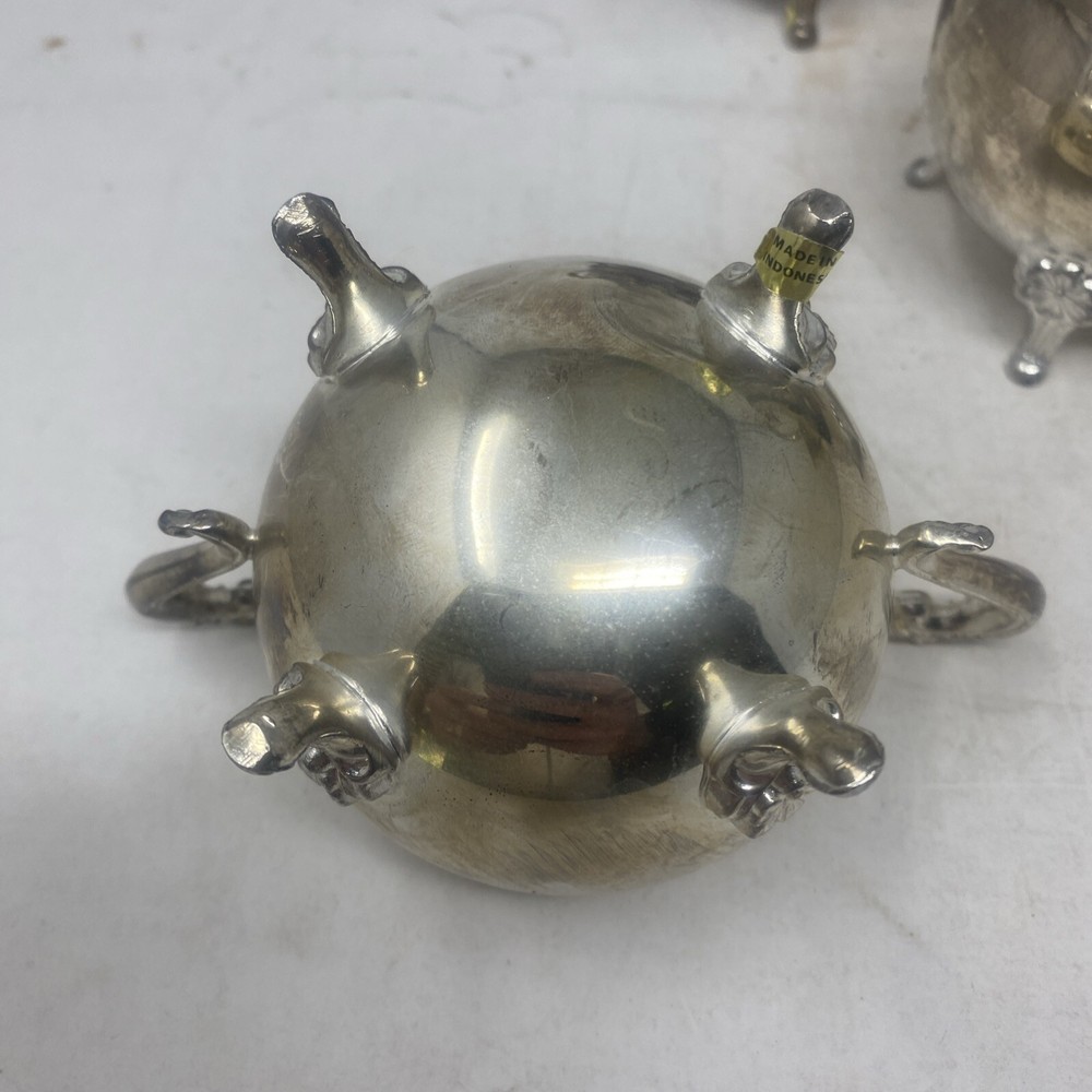 Silver Plated Tea Set 4 Piece