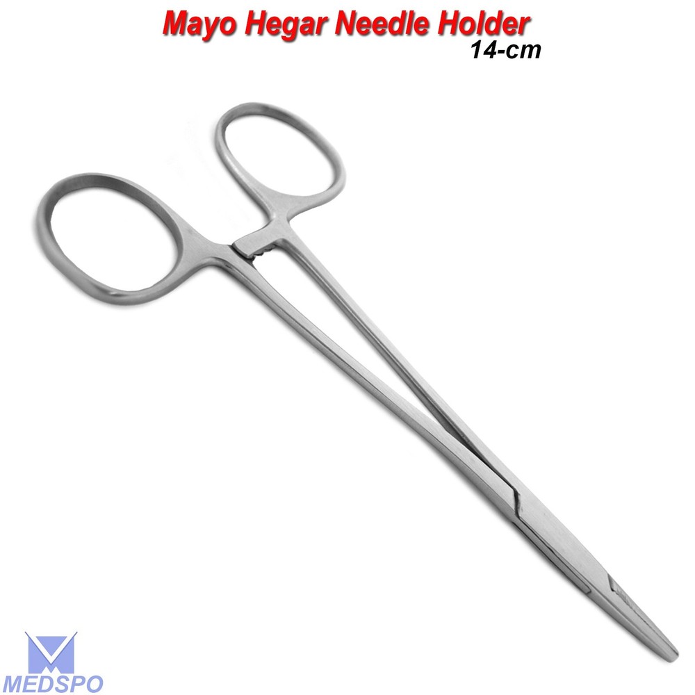 Hemostatic Locking Forceps & Tissue Suture Scissors Surgical Artery Instruments