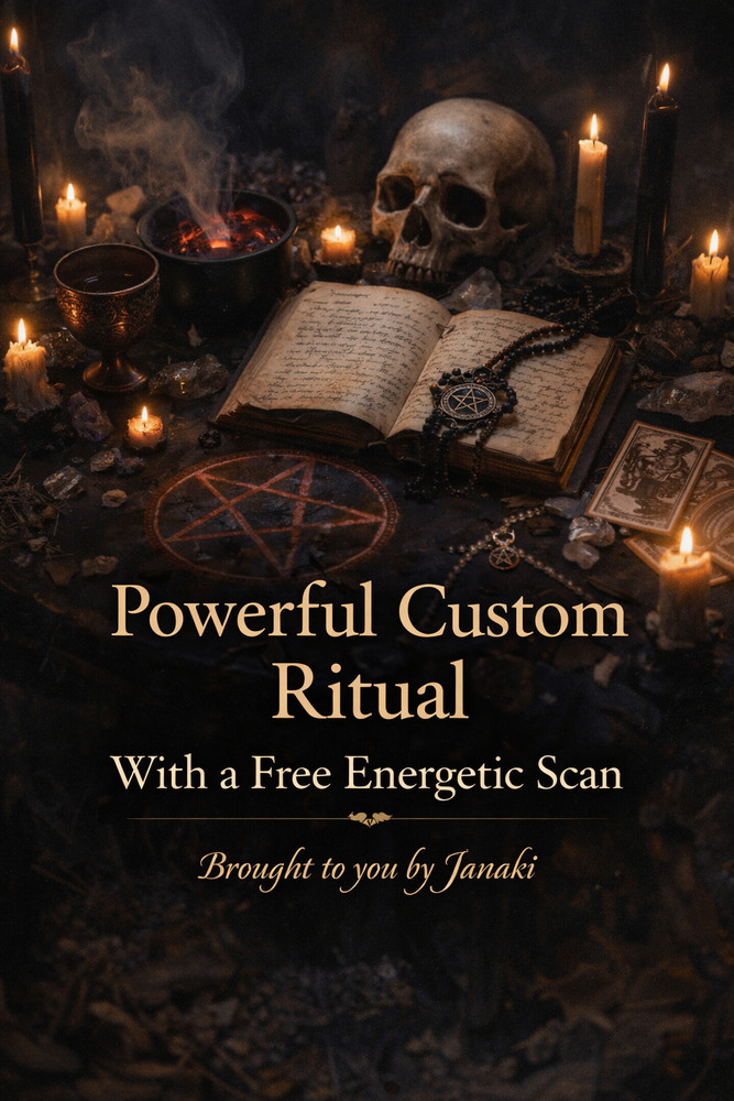 Powerful Custom Ritual & Personal Magic | Energetic Scan Included