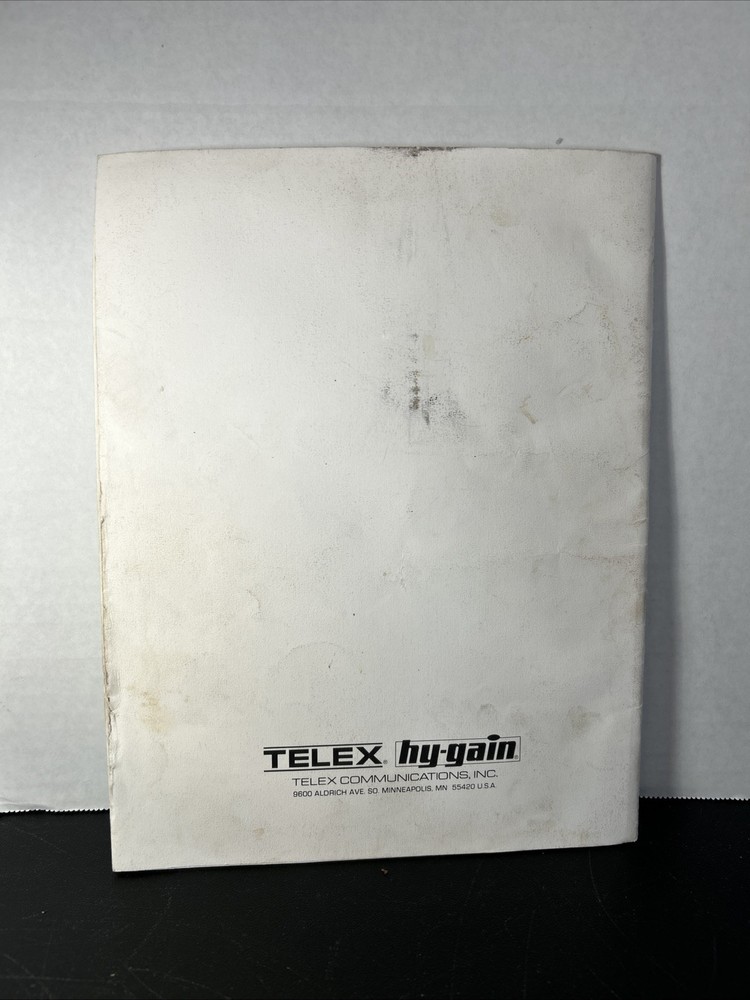 Ham IV Rotator System Owner’s Manual