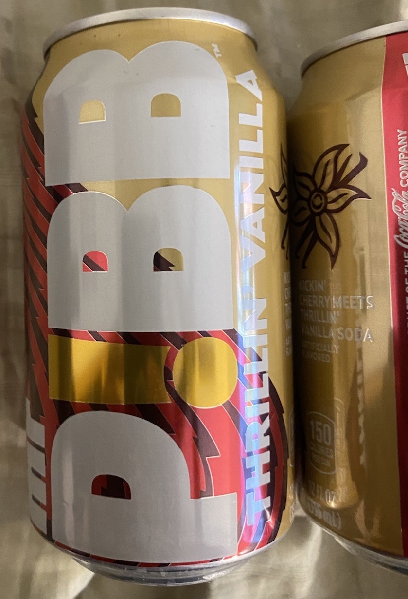 NEW MR PIBB KICKIN' CHERRY MEETS THRILLIN' VANILLA SODA (2 CANS)