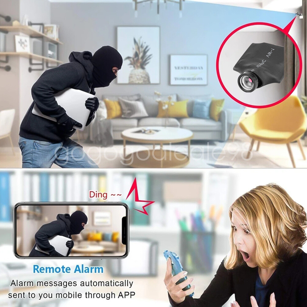 1080P HD Mini DIY WIFI Camera Remote View Video Recoder Home Security Camcorder