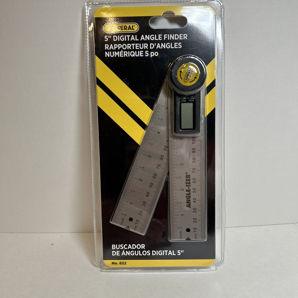 General Tools Pro Angle 2, Digital Angle Finder, 5" Size,