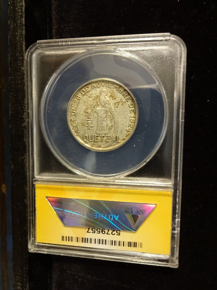 1946 1/4 Quetzal MS 62
