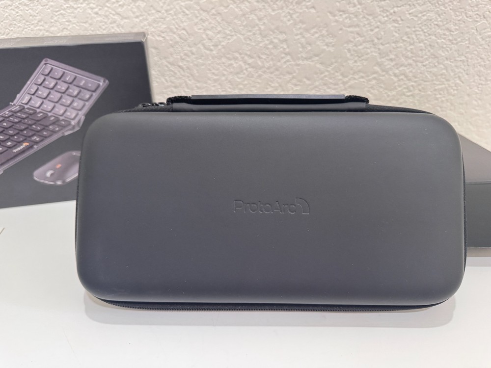 ProtoArc XKM01 Mini Foldable Bluetooth Keyboard Mouse Combo Open Box