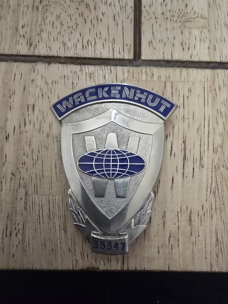 Private Security Badge Wackenhut Security #35347