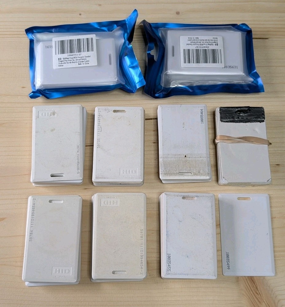 HID 26 Bit Proximity Cards 80+