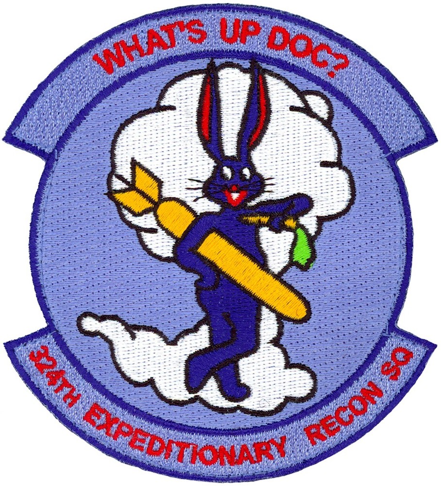 USAF 324th EXPEDITIONARY RECONNAISSANCE SQUADRON PATCH - HERITAGE