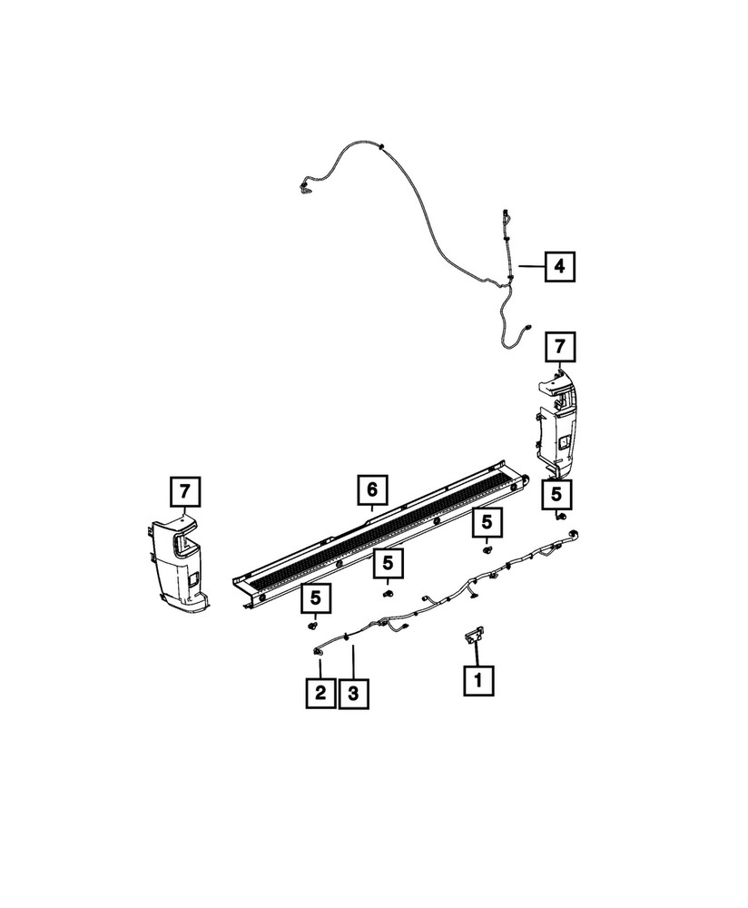 Genuine Mopar Park Assist Sensor 68614525AA
