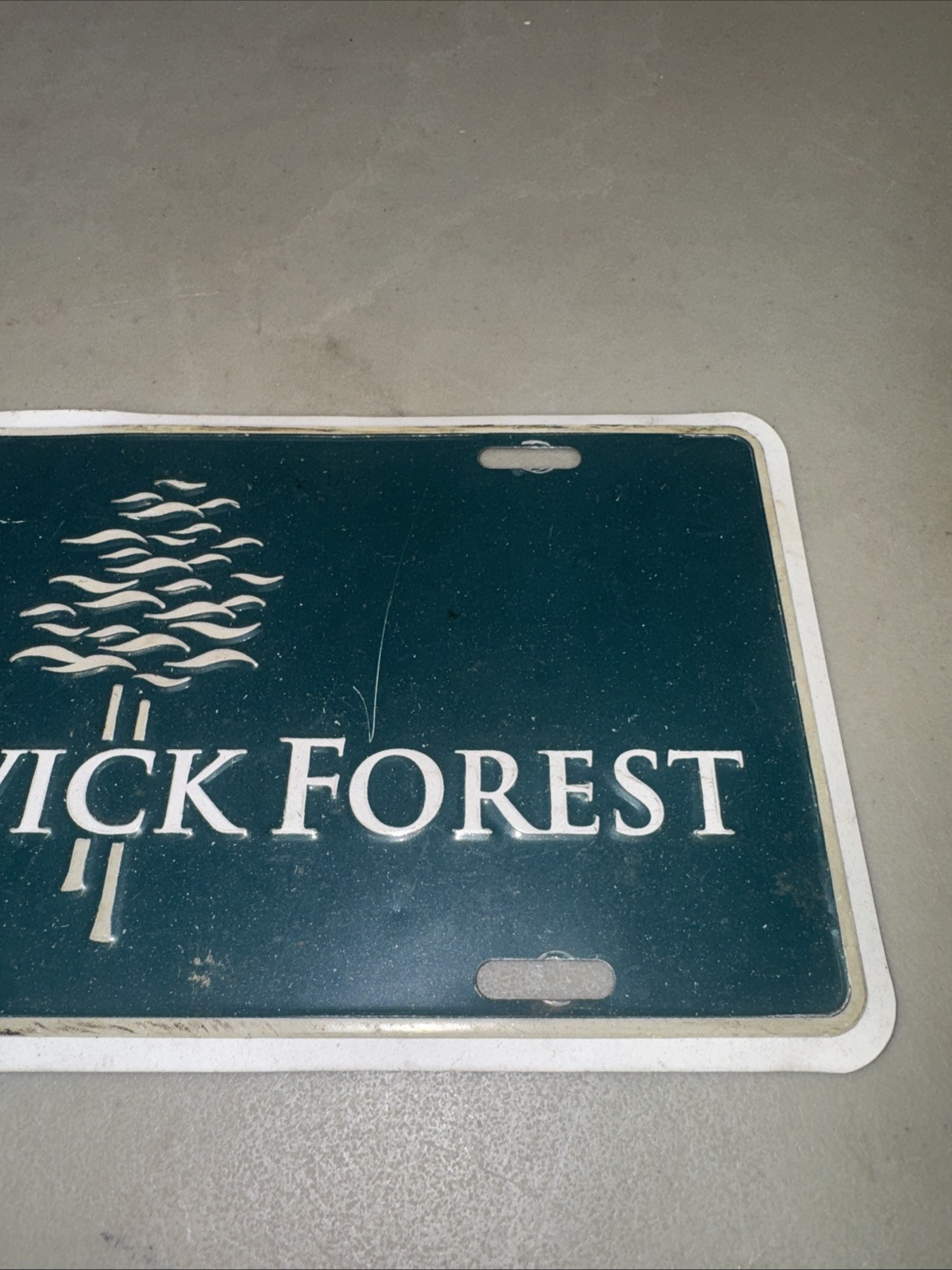 Unique Brunswick Forest Booster License Plate Tag New Brunswick? Maine?