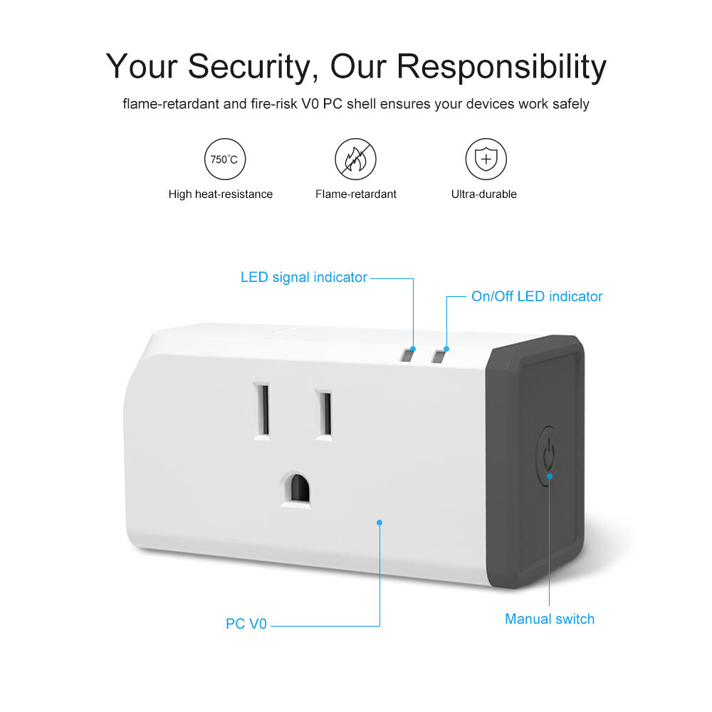 SONOFF S31 Lite ZigBee Smart Plug Power Socket APP VOICE Remote Control Schedule