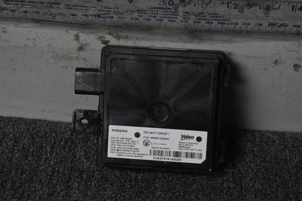 2017 NISSAN ARMADA OBSTACLE SENSOR WARNING MODULE FACTORY OEM