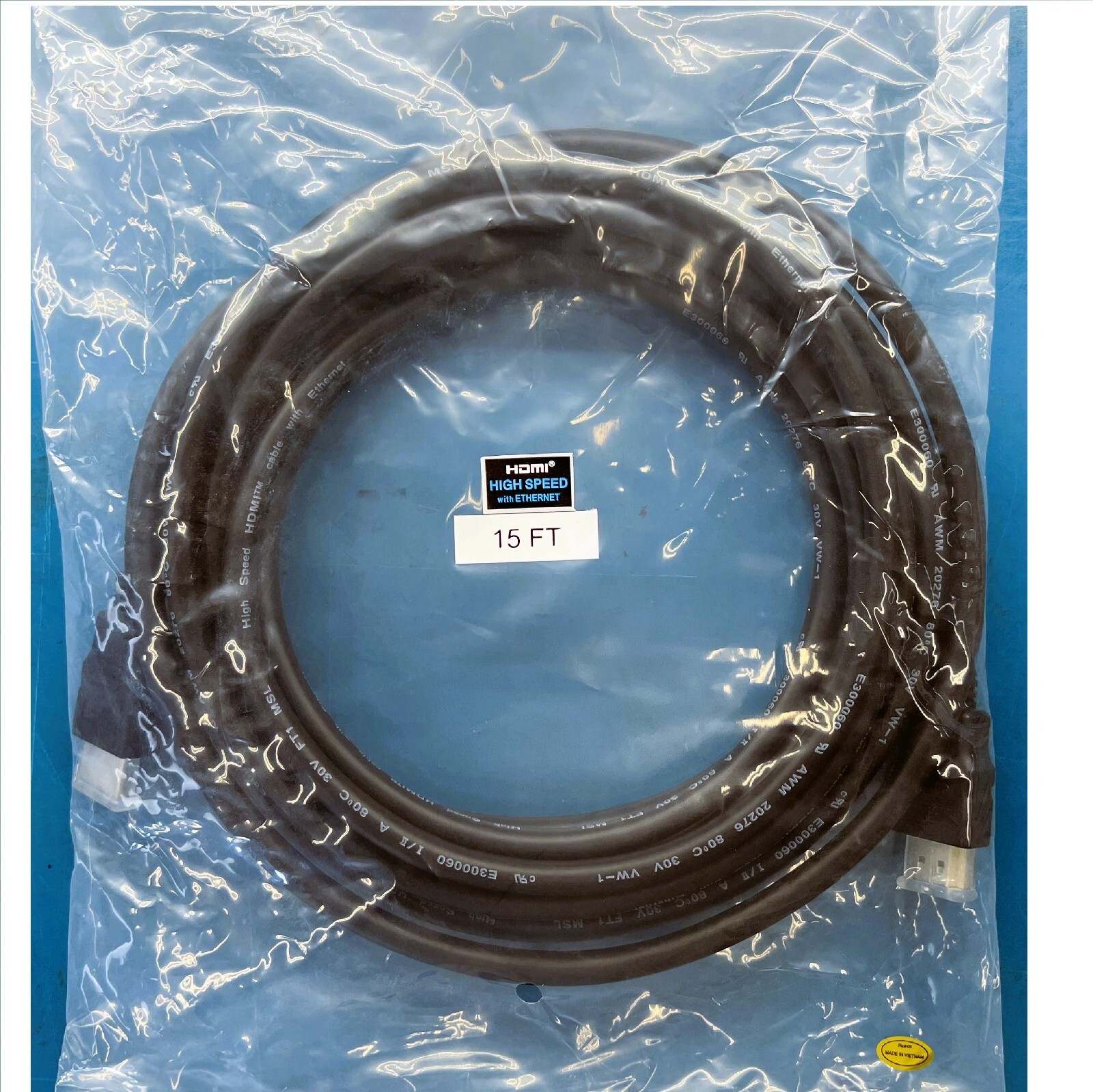 HIGH SPEED HDMI CABLE 2.0 4K 1080P 1FT 2FT 3FT 6FT 10FT 12FT 15FT 20FT 25FT 30FT