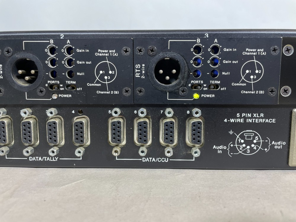 Telecast Fiber Systems Adder 882i Intercom RTS System