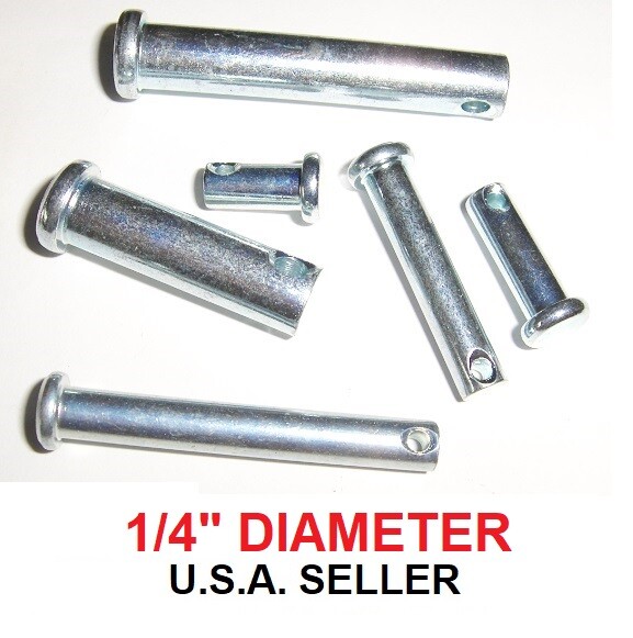 CLEVIS PINS - 1/4"  DIAMETER