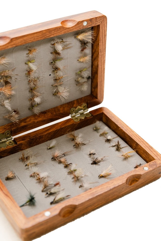 Burl Maple Fly Box