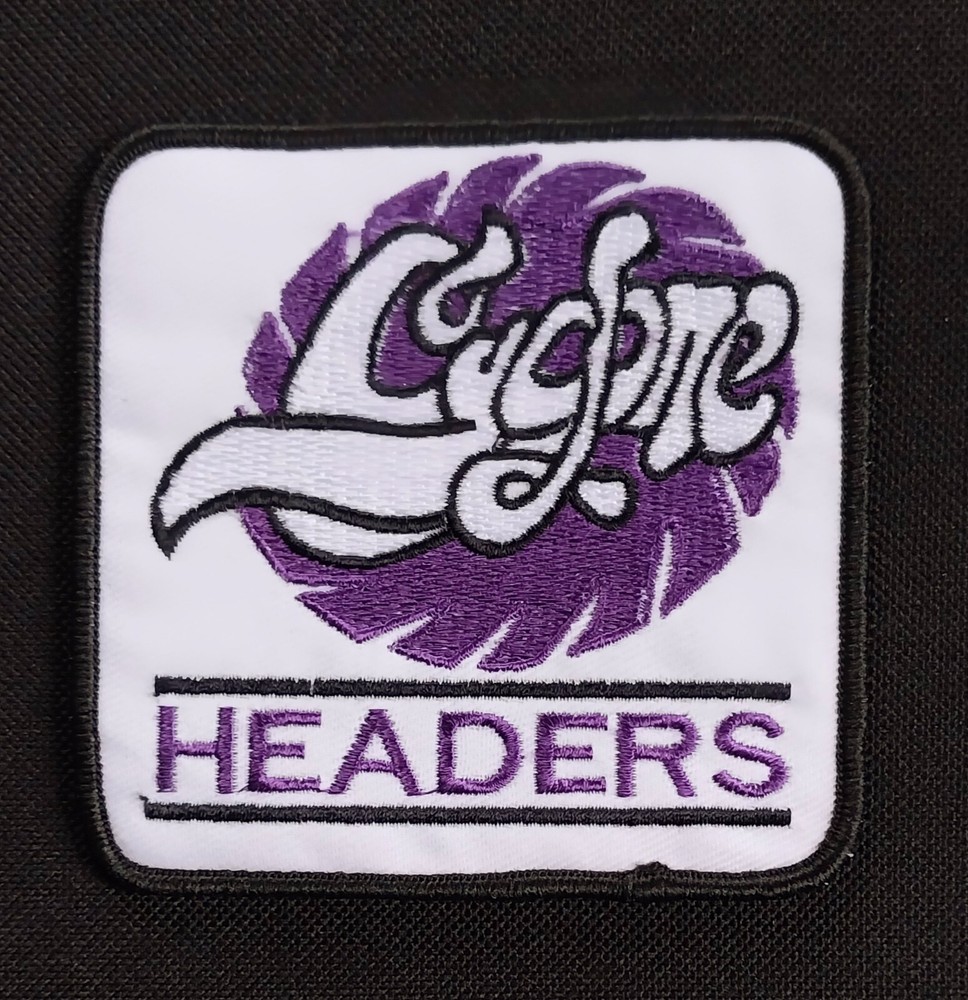 Embroidered Sew On PATCH ~ CYCLONE HEADERS