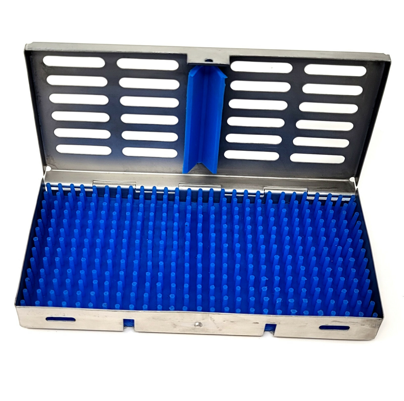 Sterilization Cassette Box 7.25"X3.5" With Silicone Pad For Surgical Instruments