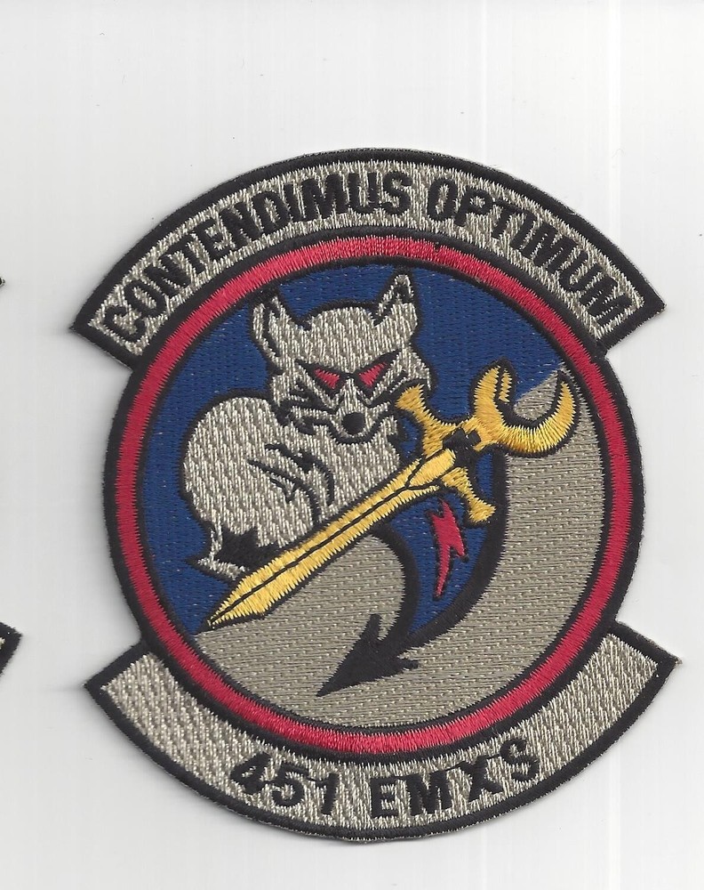 PATCH USAF 451st EXPEDITIONARY MAINTENANCE SQ EMXS