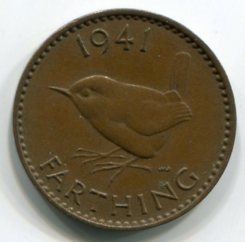 Foreign Coin - Great Britain - One Farthing 1941