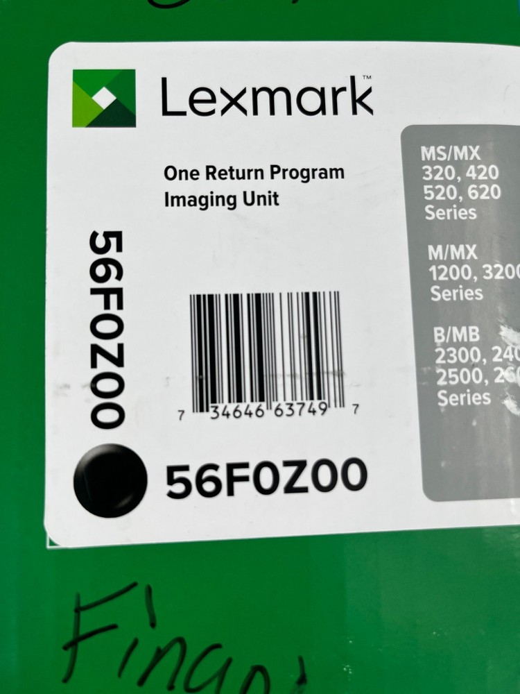 *Lexmark 56F0Z00 Black Return Program Imaging Unit FREE SHIPPING*