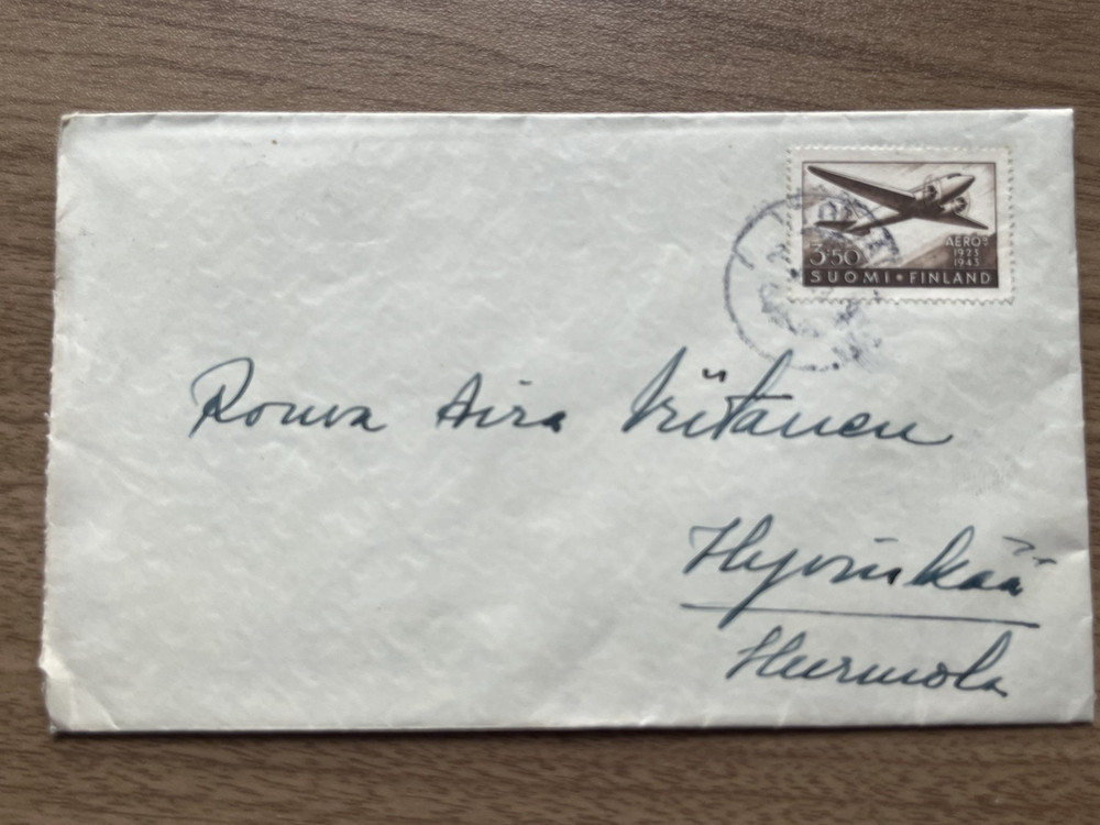 Finland Postal Cover B
